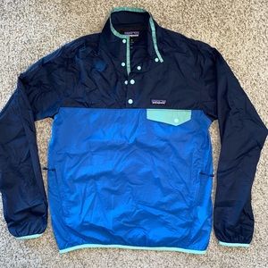Patagonia Houdini Snap-T Pullover - Port Blue